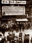 TITANIC REPLICA NEWSPAPER - THE NEW YORK AMERICAN - APRIL 16, 1912