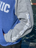 TITANIC 2 TONE HOODIE WITH RAGLAN SLEEVES XXL