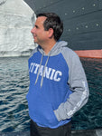 TITANIC 2 TONE HOODIE WITH RAGLAN SLEEVES