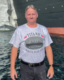 TITANIC OVAL COORDINATES T SHIRT