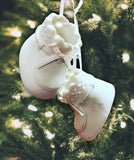 TITANIC YEAR OF THE CHILDREN BABY SHOES ORNAMENT