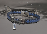 TITANIC MEN'S BRAIDED ANCHOR BRACELET