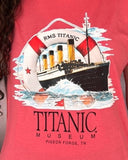 TITANIC LIFE RING SOFT FITTED T SHIRT XXL - PIGEON FORGE, TN