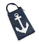 TITANIC ANCHOR BEADED MINI CROSSBODY BAG