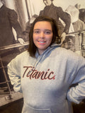 SPARKLING TITANIC NEVER LET GO HOODIE XXXL