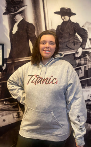 SPARKLING TITANIC NEVER LET GO HOODIE XXXL