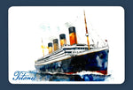 TITANIC WATERCOLOR MAGNET