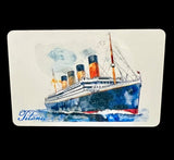 TITANIC WATERCOLOR MAGNET