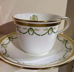 LARGE TEA CUP WITH SAUCER