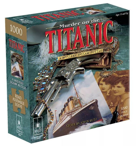 MURDER ON THE TITANIC MYSTERY PUZZLE 1000 PIECES