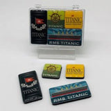 TITANIC ASSORTED 4 PIECE MAGNETS