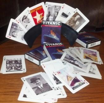 TITANIC IMAGE PLAYING CARDS