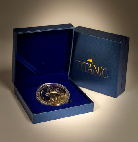 TITANIC TWO SIDED COLLECTOR COINS 3 STYLES