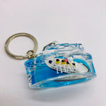 FLOATING TITANIC SHIP SHAPE ACRYLIC KEY RING