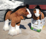 TITANIC CLYDESDALE 13 INCH PLUSH