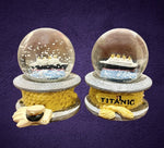 TITANIC NAUTICAL MINIATURE WATER GLOBE