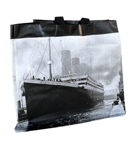 RMS Titanic Memorabilia Tote Bag Titanic Bag Titanic Logo -  Ireland