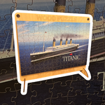 TITANIC CLEAR SAILING WOOD PUZZLE IN A BOX